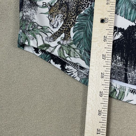 BYLT Polo Shirt Mens Small Multicolor Animal Print Golf Short Sleeve Stretch - Picture 5 of 9